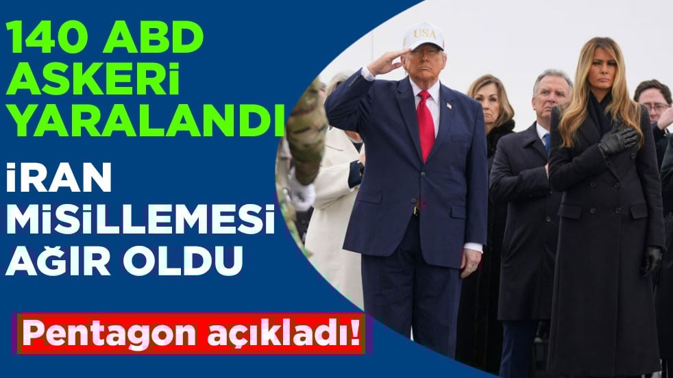 Pentagon açıkladı! İran misillemesi ağır oldu