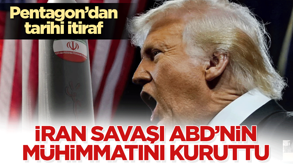 Pentagon’dan tarihi itiraf: İran savaşı ABD’nin mühimmatını kuruttu! ‘Süper güç’ balonu patladı