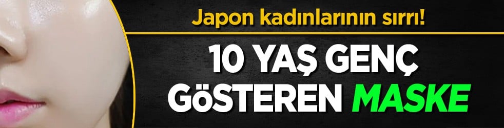 Pirinç deyip geçmeyin! Japon kadınlarının sırrı: Yüzü 10 yaş genç gösteren pirinç maskesi!
