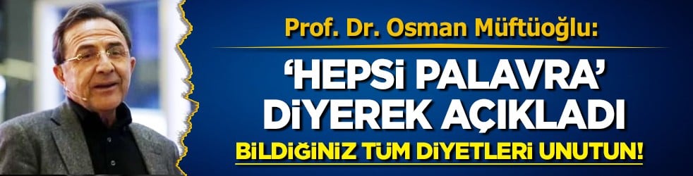 Prof. Dr. Müftüoğlu'ndan 'hepsi palavra' diyerek açıklama geldi! Biyorezonans denilen...
