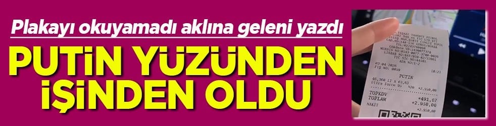 Putin yüzünden işinden oldu