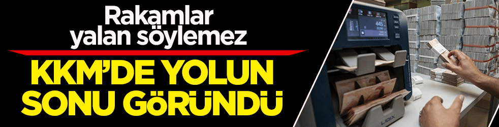 Rakamlar yalan söylemez: KKM’de yolun sonu göründü! Milyar dolarlık hesaplar bir bir eriyor