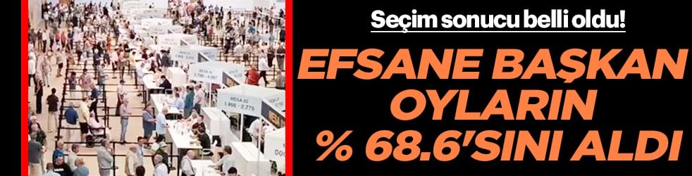 Rekor üstüne rekor: Seçim sonucu belli oldu! Efsane başkan oyların yüzde 68.6'sını aldı