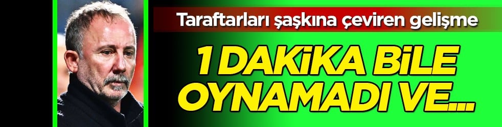 Resmen fecaat! Sergen Yalçın 1 dakika bile oynatmadı, Beşiktaş'tan ayrılma kararı aldı