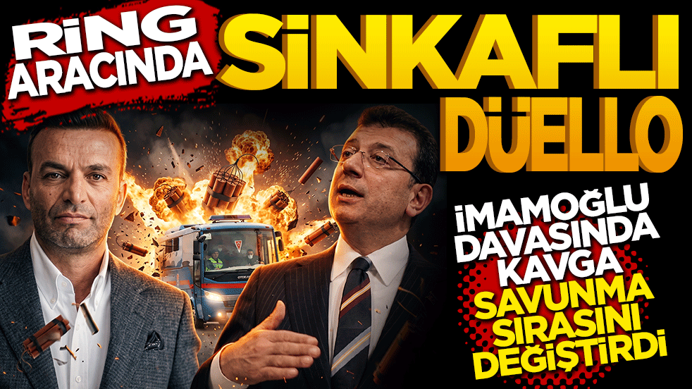 Ring Aracında "Sinkaflı" Düello: İmamoğlu Davasında Kavga Savunma Sırasını Değiştirdi!