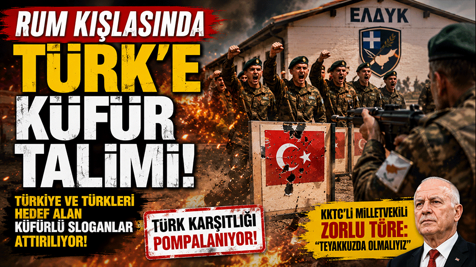 Rum kışlasında Türk'e küfür talimi