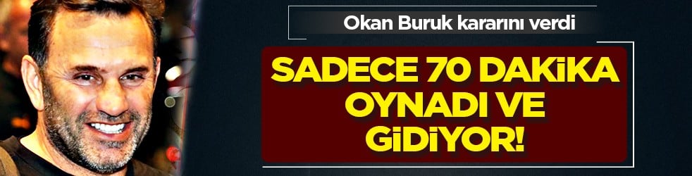 Sadece 70 dakika mı? Ahmed Kutucu kararı verildi: Bir türlü olmadı