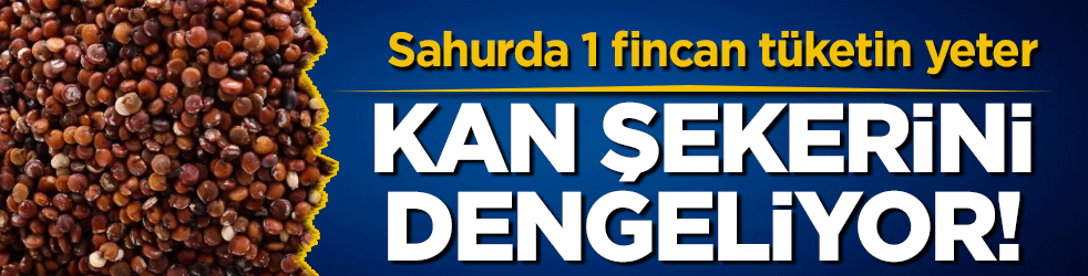 Sahurda 1 fincan tüketin yeter: Kan şekerini dengeliyor!