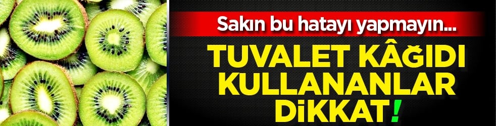 Sakın bu hatayı yapmayın: Tuvalet kâğıdı kullananlar dikkat! Günde İki tane bile yemek azaltıyor! 