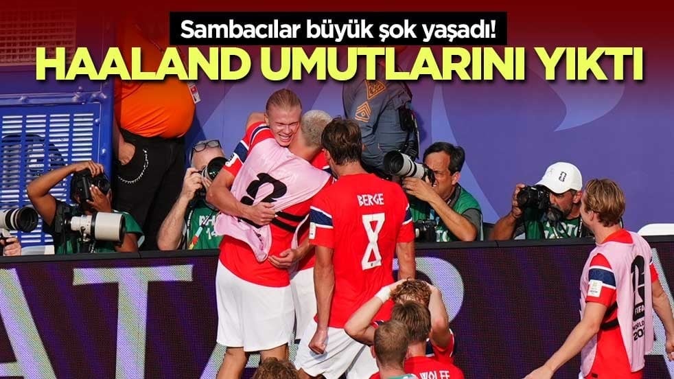 Sambacılar büyük şok yaşadı! Haaland umutlarını yıktı