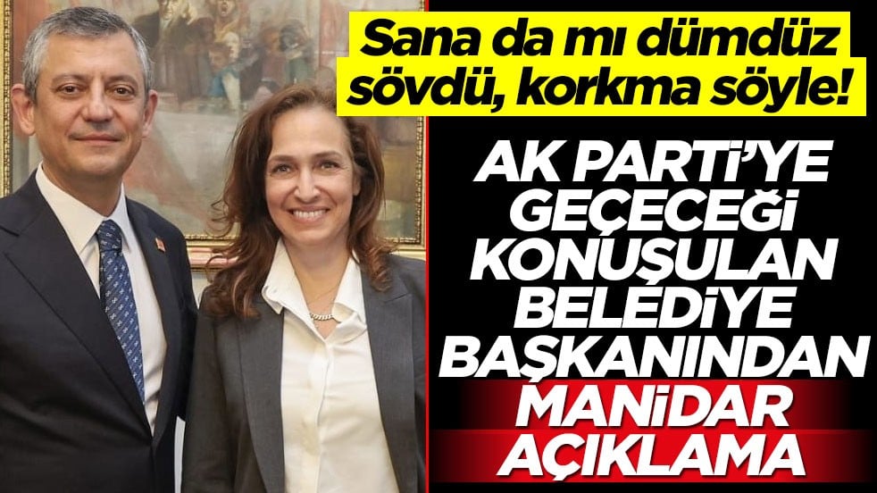 Sana da mı dümdüz küfretti, korkma söyle! AK Parti’ye geçeceği konuşulan belediye başkanından manidar açıklama