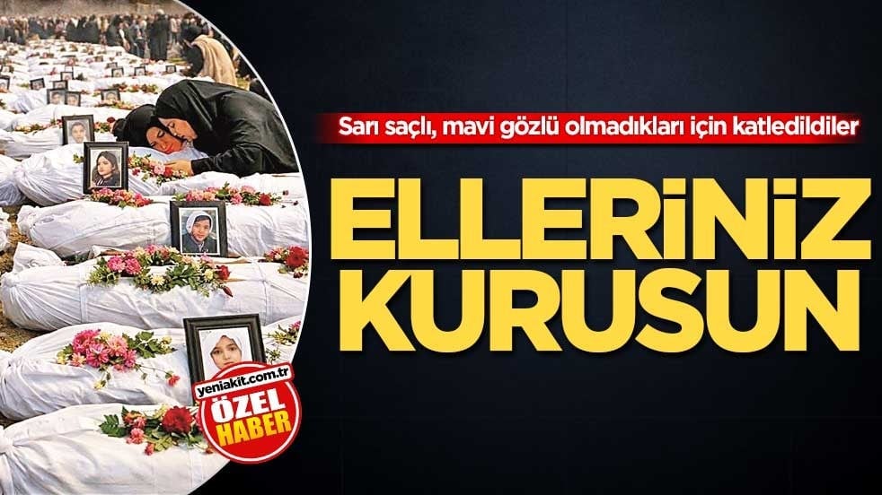 Sarı saçlı, mavi gözlü olmadıkları için katledildiler!