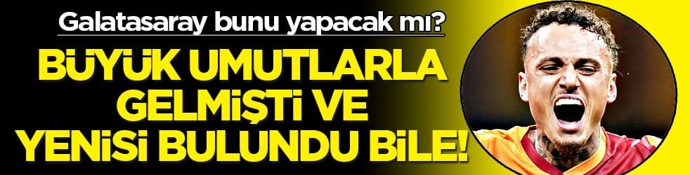 Satın alma opsiyonu detayı... Noa Lang yerine Belçikalı yıldız düşünülüyor