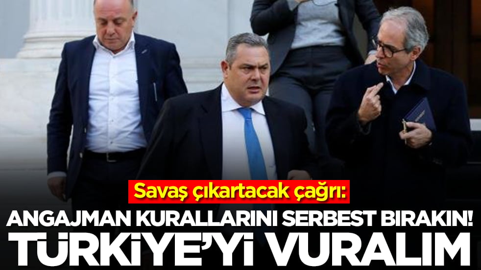 Savaş çıkartacak çağrı: Angajman kurallarını serbest bırakın Türkiye'yi vuralım