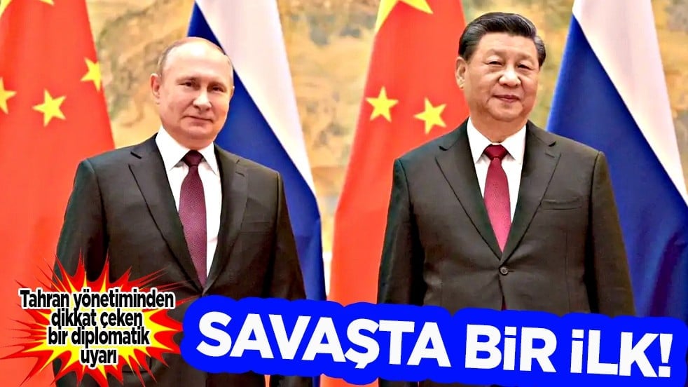 Savaşta bir ilk: İran'dan müttefikleri Rusya ve Çin'e tarihi rest! Flaş çıkış