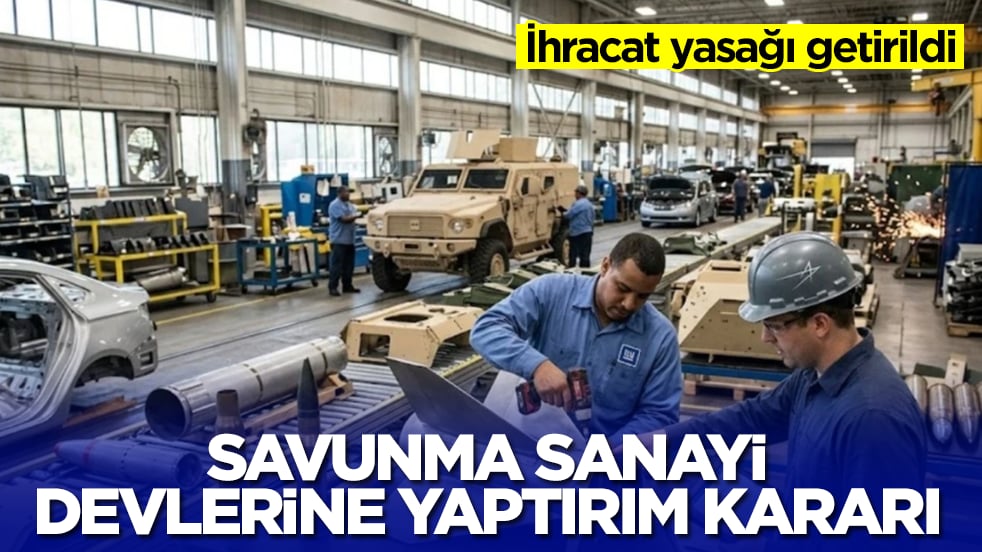 Savunma sanayi devlerine yaptırım kararı: İhracat yasağı getirildi