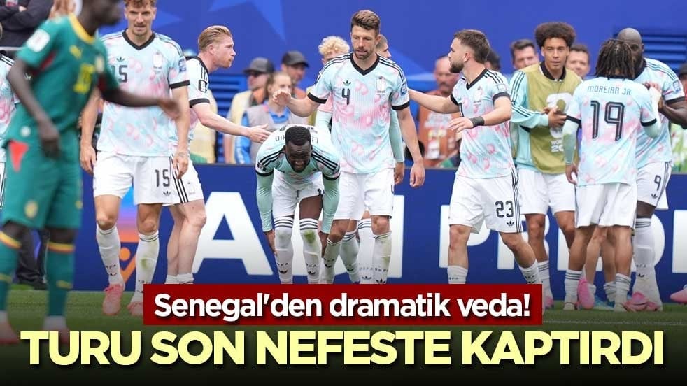 Senegal'den dramatik veda! Turu son nefeste kaptırdı