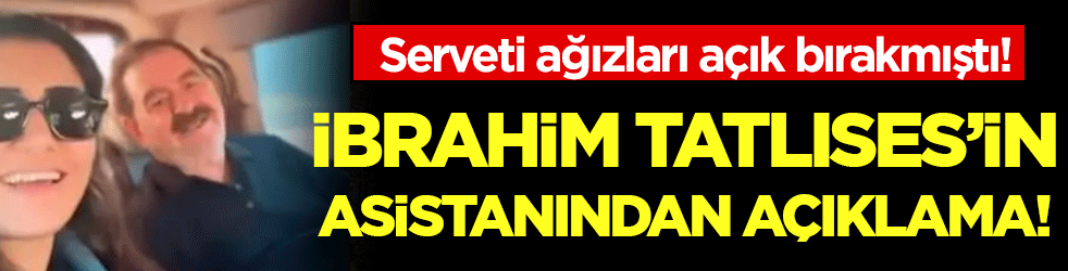 Serveti ağızları açık bırakmıştı: İbrahim Tatlıses'in asistanından açıklama geldi!