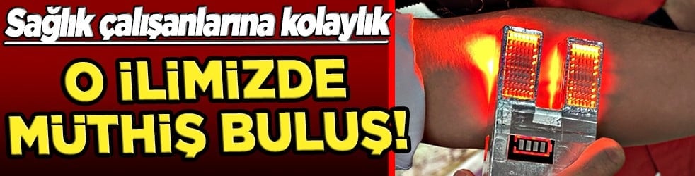 Ses getirecek buluş! Devreye aldılar artık: İşte huzurlarınızda 'damar bulucu'