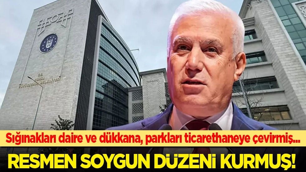 Sığınakları daire ve dükkana, parkları ticarethaneye çevirmiş! Bozbey resmen soygun düzeni kurmuş!