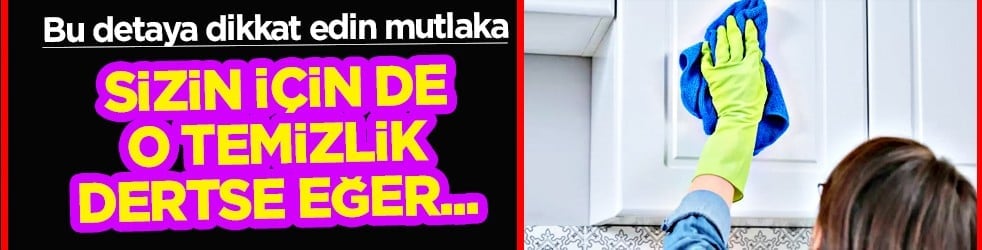 Sildikçe yayılan o inatçı yağlar... Mutfak dolaplarındaki yapış yapış lekelerin çözümü o meyve!
