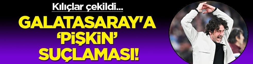 Şimdi kılıçlar çekildi: Galatasaray'a 'pişkin' suçlaması: Milli takım kampında neler yaşandı!