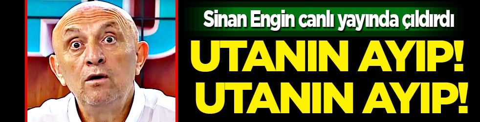 Sinan Engin canlı yayında Galatasaray’a yüklendi: 'Utanın ayıp! Kibir ve ego...'