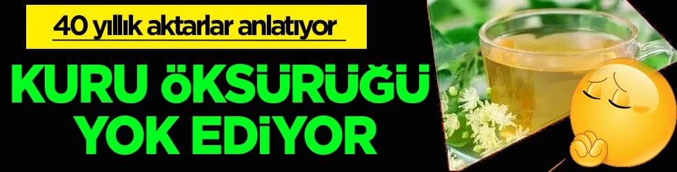 Şıp diye kesiyor! Kuru öksürüğü yok ediyor! 40 yıllık aktarlar anlatıyor! Ihlamur neye iyi gelir?