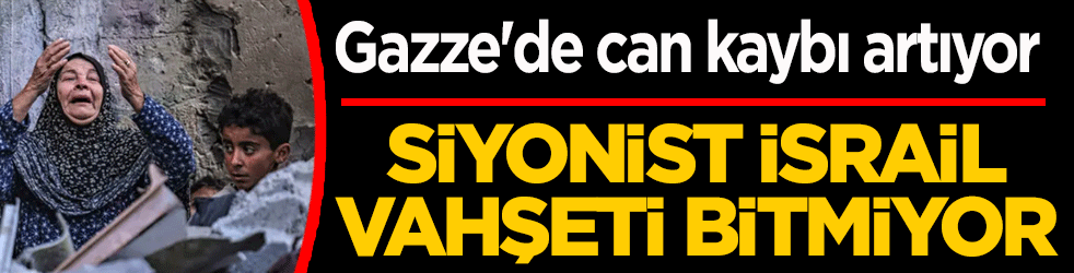 Siyonist İsrail vahşeti bitmiyor! Gazze'de can kaybı 72 bin 120’ye yükseldi