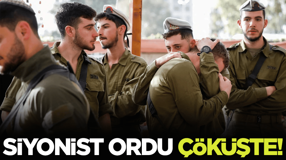 Siyonist ordu çöküşte!