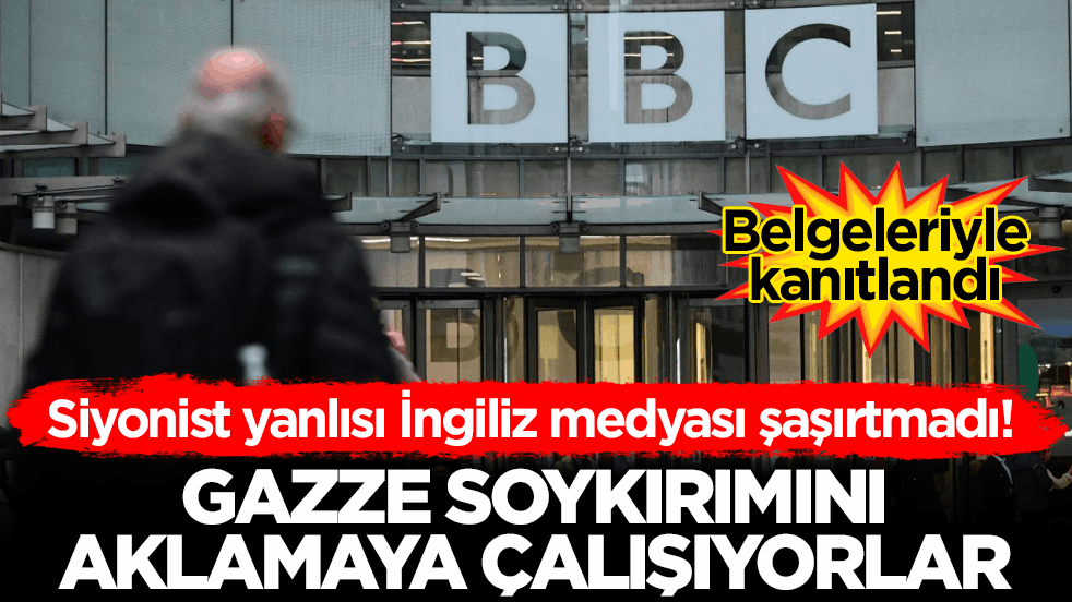 Siyonist yanlısı İngiliz medyası şaşırtmadı! Gazze soykırımını aklamaya çalışıyorlar