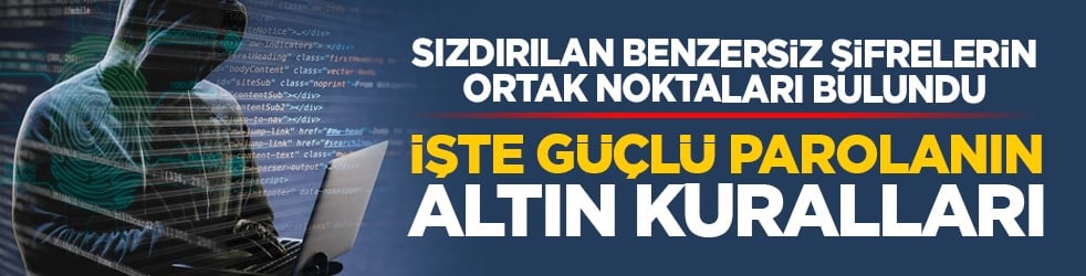 Sızdırılan benzersiz şifrelerin ortak noktaları bulundu: İşte güçlü parolanın altın kuralları