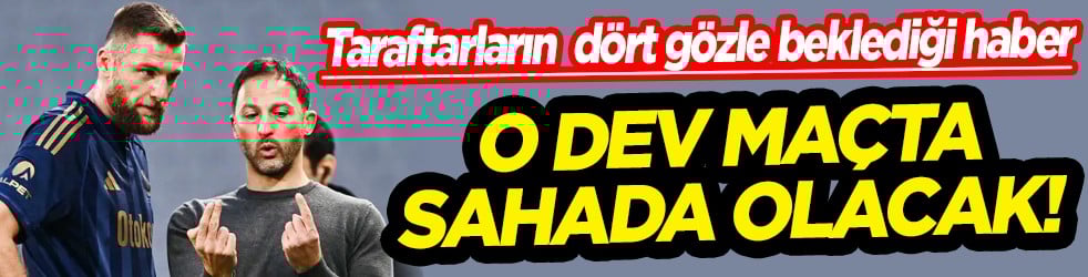 Skriniar 'Yüzde 90' sahada, hem de en ihtiyaç duyulacak maçta: Fenerbahçe'ye büyük müjde