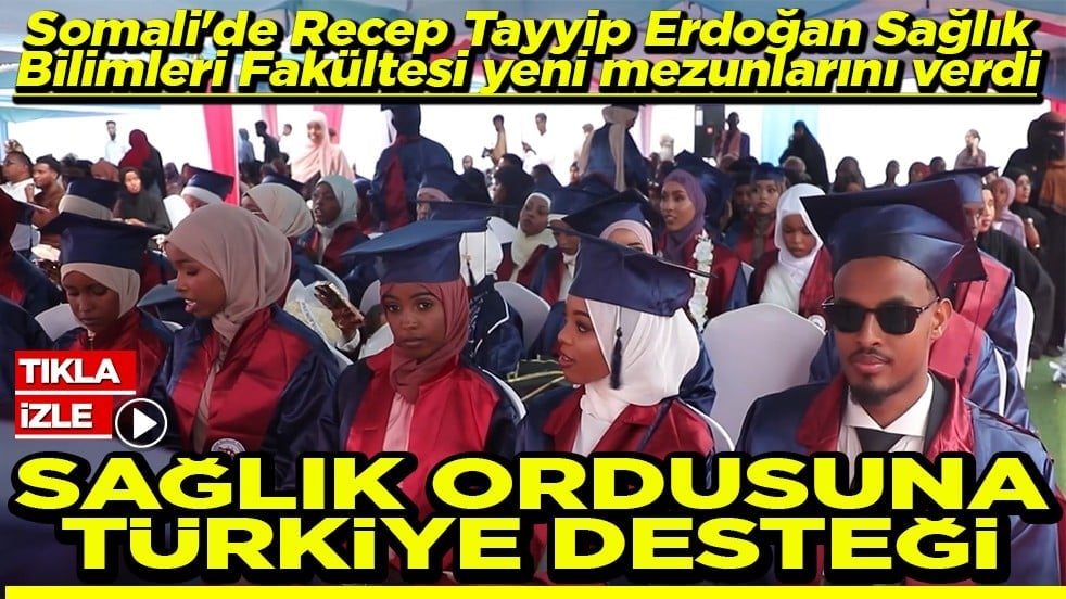 Somali'de sağlık ordusuna Türkiye desteği