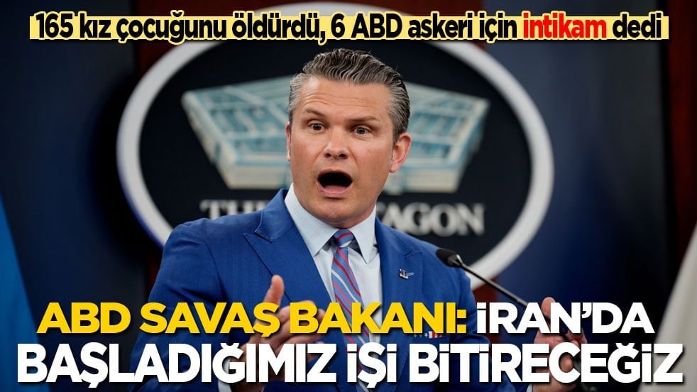 Son dakika! ABD Savaş Bakanı: İran’da başladığımız işi bitireceğiz