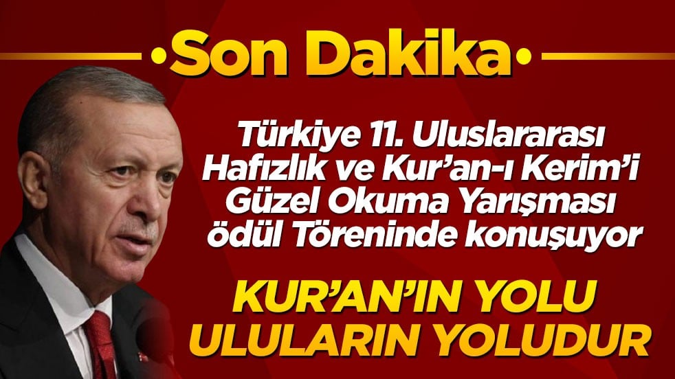 Cumhurbaşkanı Erdoğan'dan İslam dünyasına çağrı: Müslümanlar olarak yekvücut olmak mecburiyetindeyiz!