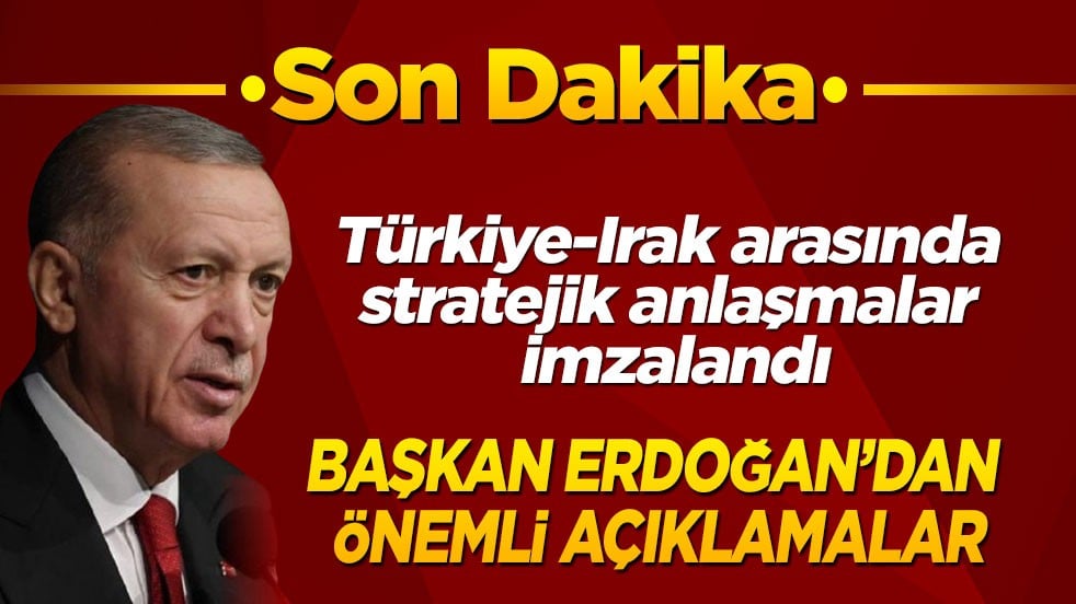 Son dakika! Cumhurbaşkanı Erdoğan'dan önemli açıklamalar