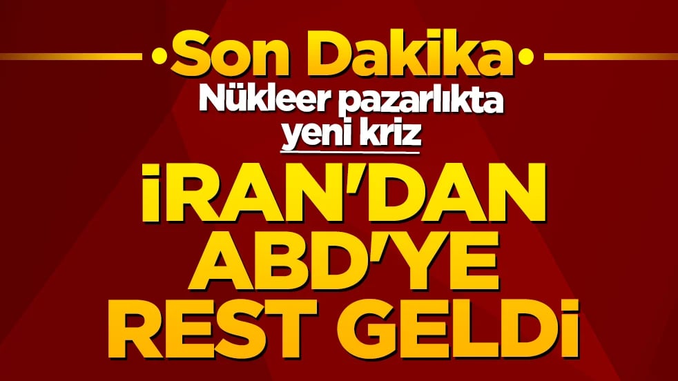 Son dakika! Nükleer pazarlıkta yeni kriz: Trump taslağı sertleştirdi! İran’dan ABD’ye rest geldi