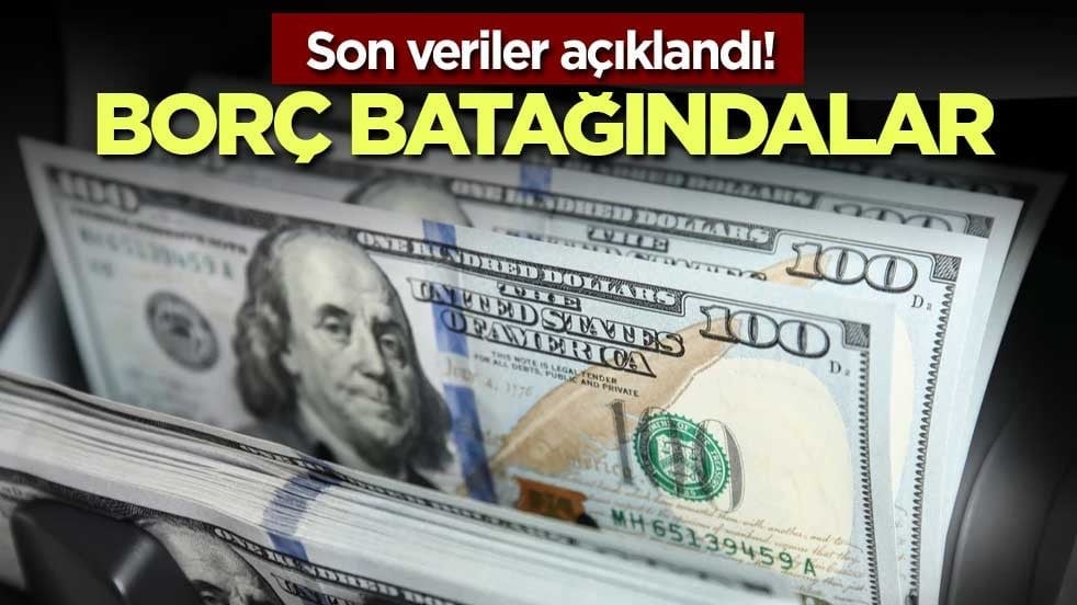 Son veriler açıklandı! ABD borç batağında