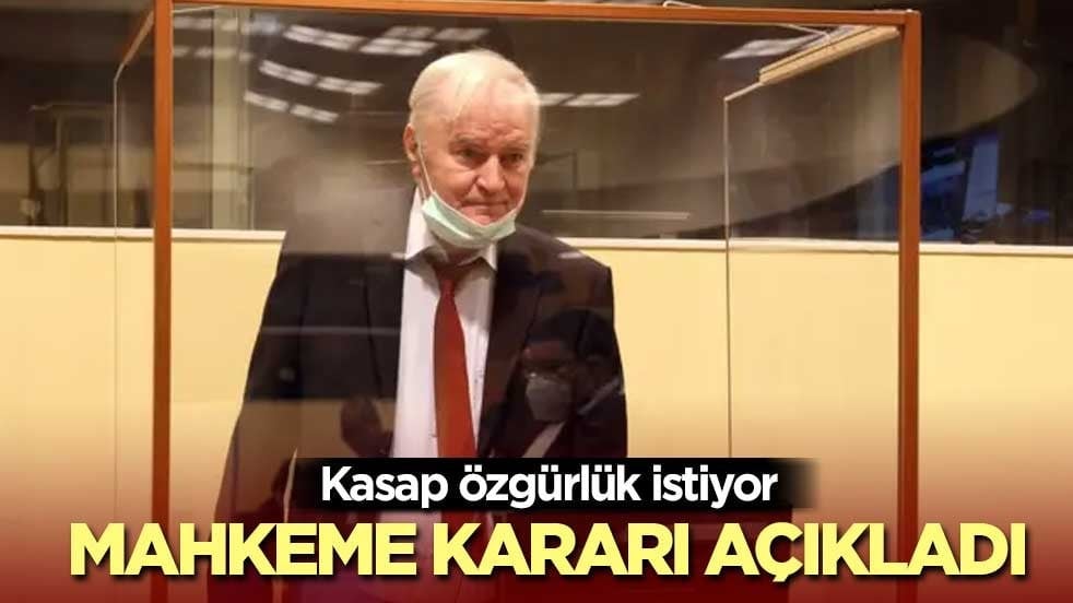 Soykırımcı Mladiç'e tahliye çıkmadı