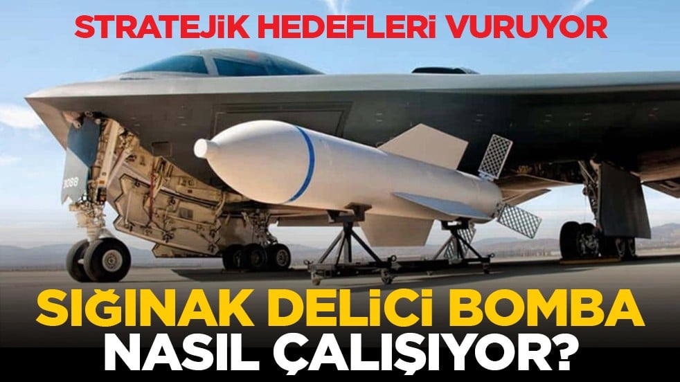Stratejik hedefleri vuruyor: Sığınak delici bomba nasıl çalışıyor?