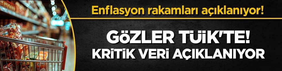 Şubat ayı enflasyon rakamları bugün açıklanacak