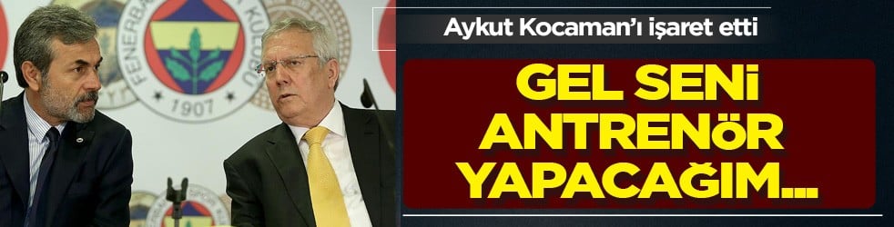 Tabloyu gören kabul etmiyor... Aykut Kocaman’ı işaret etti: Yeni sezon planlaması cevabı