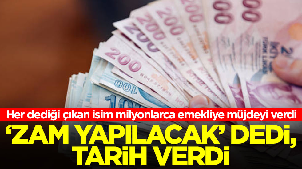 Tahminlerinde asla yanılmayan isim milyonlarca emekliye müjdeyi verdi: 'Zam yapılacak' dedi tarih verdi