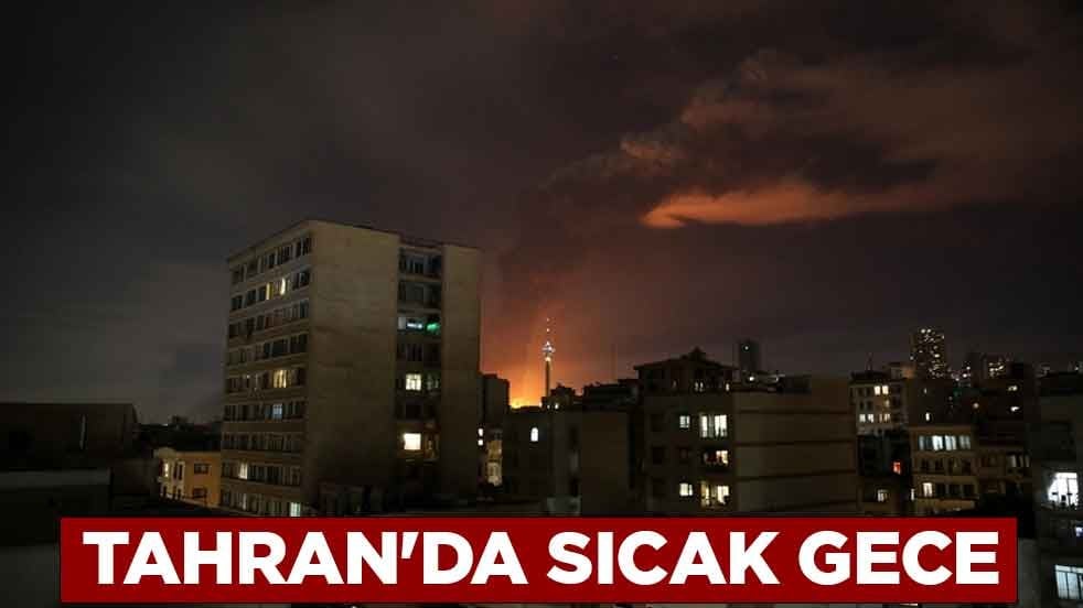 Tahran'da sıcak gece