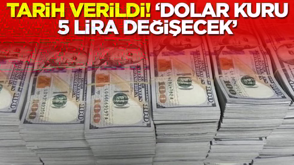 Tarih verdiler: Dolar kuru 5 lira değişecek