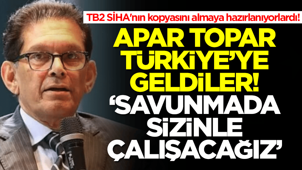 TB2 SİHA'nın kopyasını almaya hazırlanıyorlardı! Aniden Türkiye'ye geldiler: Savunmada sizle çalışacağız