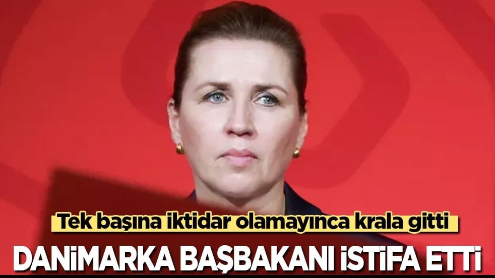 Tek başına iktidar olamayan Danimarka Başbakanı istifa etti