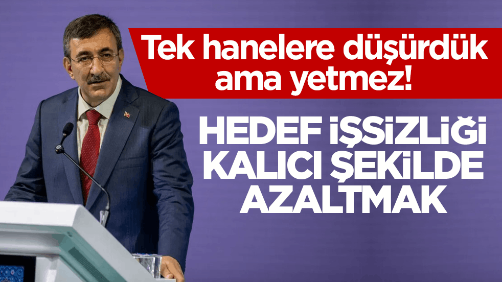 Tek hanelere düşürdük ama yetmez! Hedef işsizliği kalıcı şekilde azaltmak