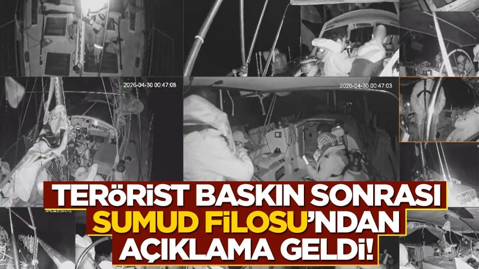 Terörist baskın sonrası Sumud Filosu'ndan açıklama geldi!